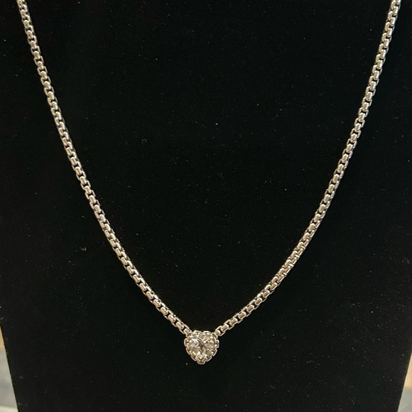 Jai by John Hardy Sterling Silver Heart Necklace - Picture 2 of 6